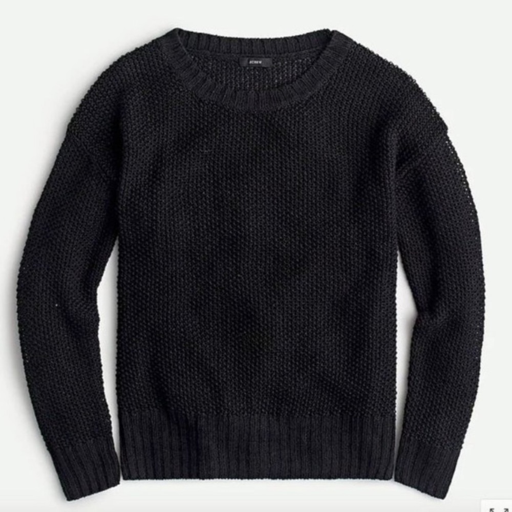 J. Crew Linen beach sweater